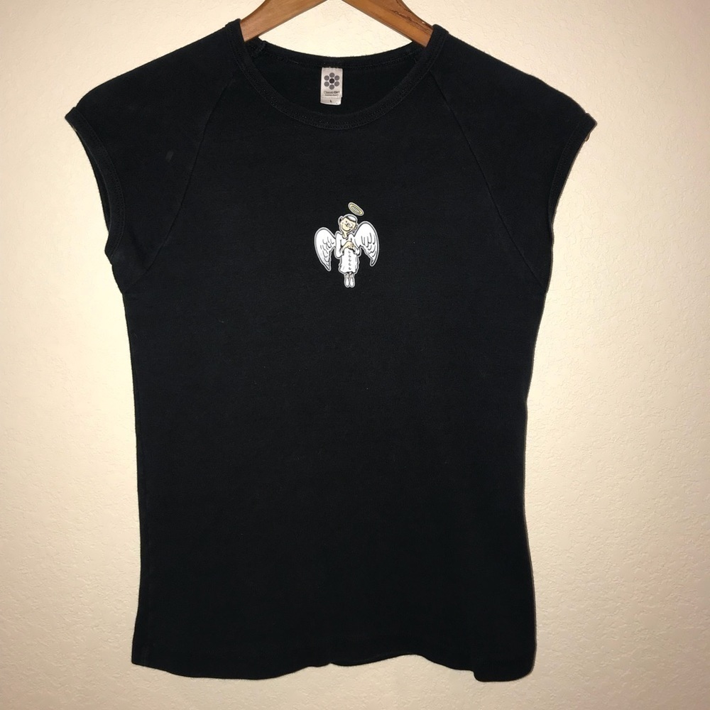 Women’s SMALL black short sleeve T-shirt THE SINK in Boulder